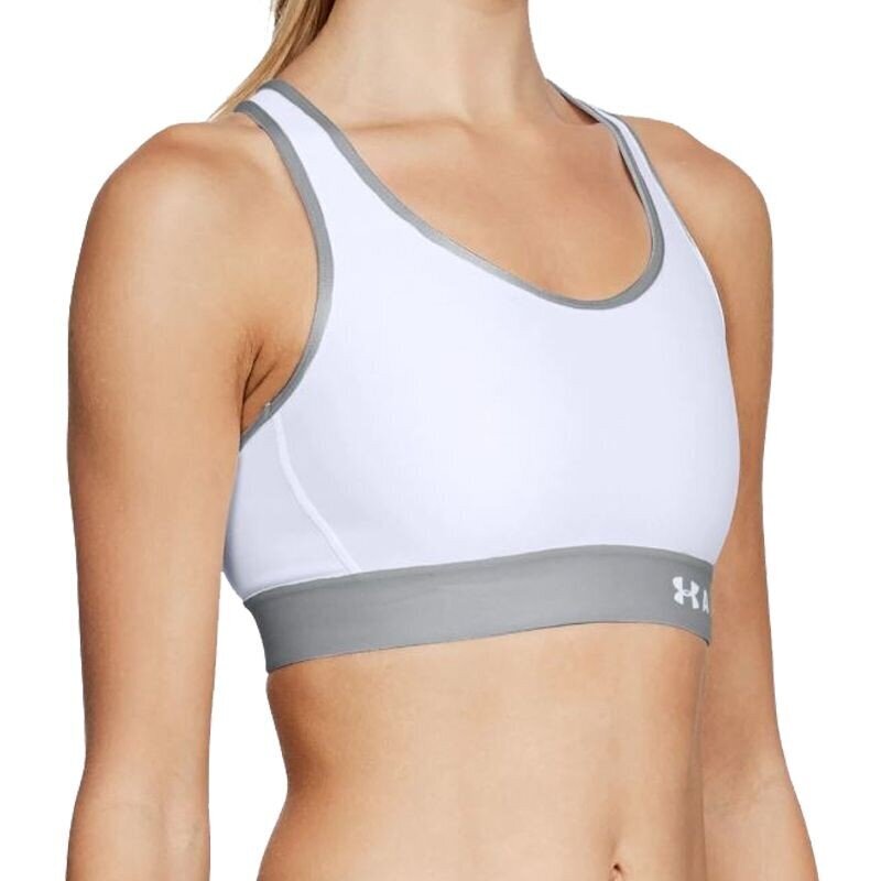 Sportinė liemenėlė Under Armor Mid Keyhole W 1307196-100, 49542 kaina ir informacija | Sportinė apranga moterims | pigu.lt