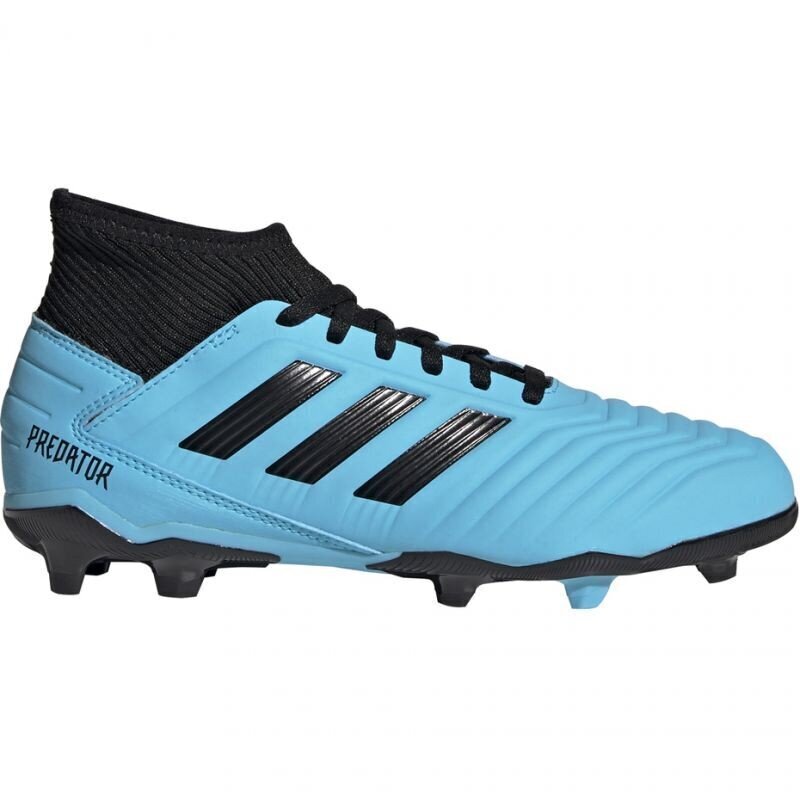 Futbolo bateliai Adidas Predator 19.3 FG Jr G25796, mėlyni kaina ir informacija | Futbolo bateliai | pigu.lt