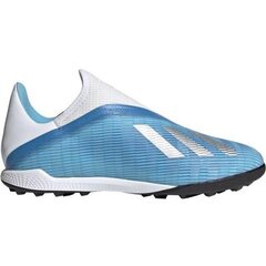 Футбольные бутсы Adidas X 19.3 LL TF M EF0632, синие цена и информация | Футбольные бутсы | pigu.lt