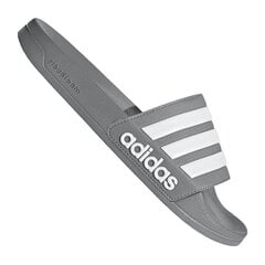 Paplūdimio šlepetės Adidas Adilette Shower M B42212, pilkos цена и информация | Обувь для плавания | pigu.lt