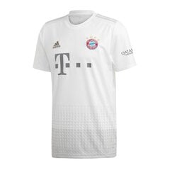 Футболка мужская Adidas Bayern Munich Away 19/20 M DW7406, белая цена и информация | Мужская спортивная одежда | pigu.lt