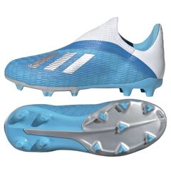 Futbolo bateliai Adidas X 19.3 LL FG JR EF9114, mėlyni kaina ir informacija | Futbolo bateliai | pigu.lt