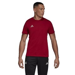 Sportiniai marškinėliai vyrams, adidas Tango Logo Tee M DZ9592 raudona kaina ir informacija | Sportinė apranga vyrams | pigu.lt