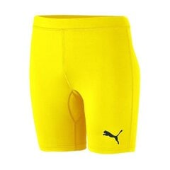 Termo šortai berniukams Puma Liga Baselayer Short Tight Junior 655937 06, Geltona kaina ir informacija | Šortai berniukams | pigu.lt