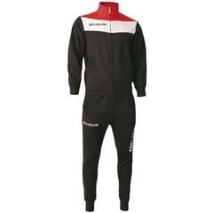 Спортивный костюм мужской Givova Tuta Campo TR024 1012, черный цена и информация | Мужские термобрюки, темно-синие, SMA61007 | pigu.lt