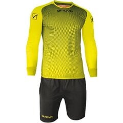 Форма вратаря Givova Goalkeeper set Manchester Portiere 1910, желтая цена и информация | Мужская спортивная одежда | pigu.lt