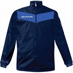 Спортивная куртка мужская Givova Rain Scudo RJ005 0402, синяя цена и информация | Мужская спортивная одежда | pigu.lt