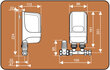 Elektrinis momentinis vandens šildytuvas Dafi 3,7 / 4,5 kw su jungtimis цена и информация | Vandens šildytuvai | pigu.lt