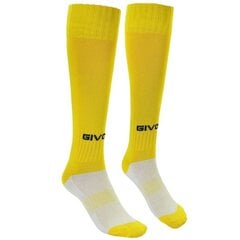 Футбольные носки Givova Calcio, желтые цена и информация | Футбольная форма и другие товары | pigu.lt