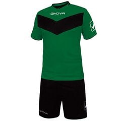 Sportinis kostiumas vyrams Givova Kit Vittoria KITT04 1310, žalias kaina ir informacija | Sportinė apranga vyrams | pigu.lt