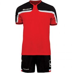 Givova Kit America KITC47 1210 sportinis kostiumas, raudonas kaina ir informacija | Sportinė apranga vyrams | pigu.lt