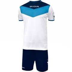 Спортивный костюм мужской Givova Kit Campo KITC53 0405, синий цена и информация | Мужская спортивная одежда | pigu.lt