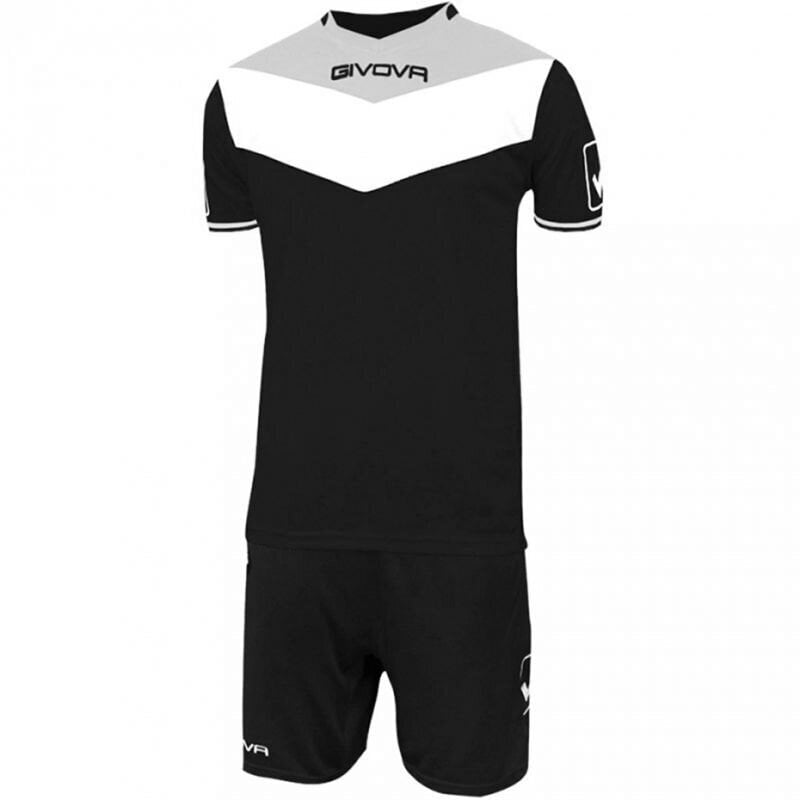 Givova Kit Campo KITC53 1027 sportinis kostiumas, juodas цена и информация | Sportinė apranga vyrams | pigu.lt
