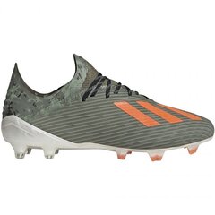 Futbolo bateliai vyrams, Adidas X 19.1 M FG EF8296 žalia kaina ir informacija | Futbolo bateliai | pigu.lt