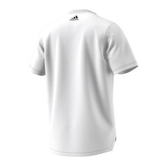 Футболка мужская футбольная Adidas Tango Big Logo Tee M FJ6340, белая цена и информация | Мужская спортивная одежда | pigu.lt