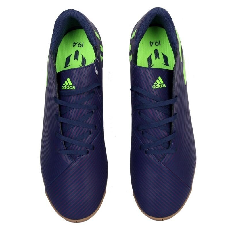 Futbolo bateliai Adidas Nemeziz Messi 19.3 IN M EF1810, mėlyni kaina ir informacija | Futbolo bateliai | pigu.lt