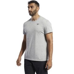 Sportiniai marškinėliai vyrams Reebok Training Essentials SL Classic Tee M FP9183, pilki kaina ir informacija | Sportinė apranga vyrams | pigu.lt