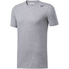 Мужская футболка Reebok Training Essentials SL Classic Tee M FP9183, серая цена и информация | Мужская спортивная одежда | pigu.lt