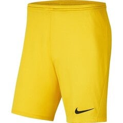 Спортивные шорты мужские Nike Dry Park III NB KM BV6855 719 51720, желтые цена и информация | Мужская спортивная одежда | pigu.lt