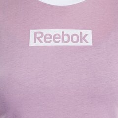 Футболка женская Reebok Training Essentials Linear Logo Tee W FJ2722, розовая цена и информация | Reebok Женская одежда | pigu.lt