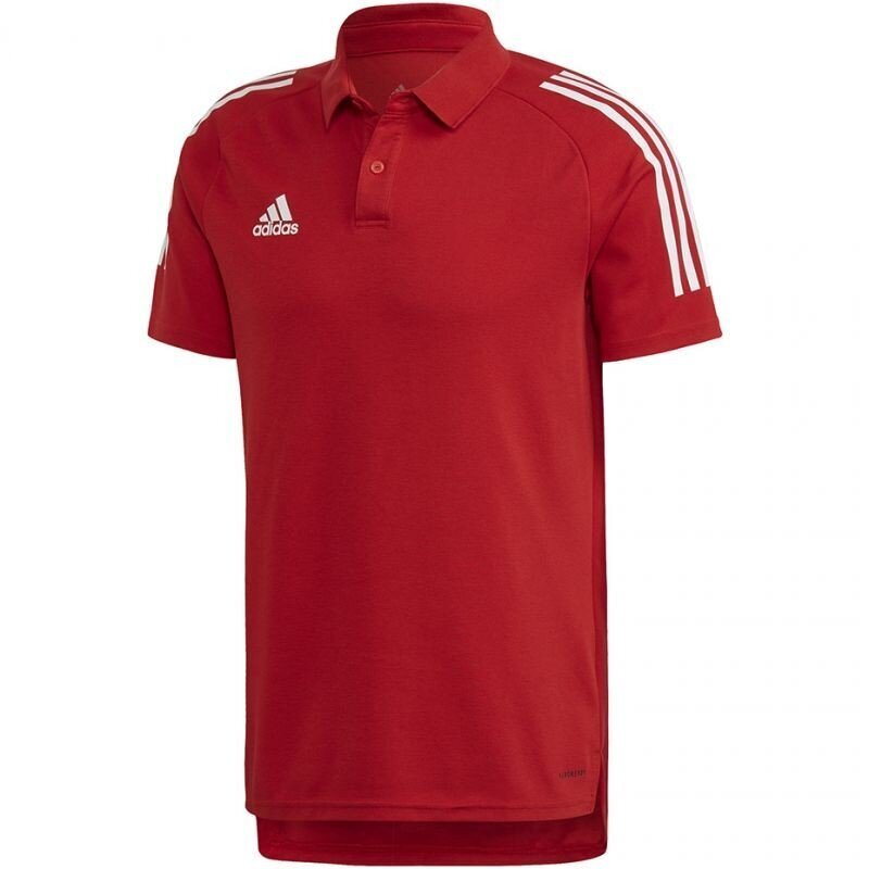 Sportiniai marškinėliai vyrams Adidas Condivo 20 Polo M ED9235 51757, raudoni kaina ir informacija | Sportinė apranga vyrams | pigu.lt