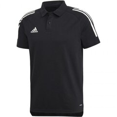 Sportiniai marškinėliai vyrams Adidas Condivo 20 Polo M ED9249 51761, juodi kaina ir informacija | Sportinė apranga vyrams | pigu.lt