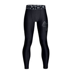 Termo kelnės vaikams Under Armour HeatGear Armor 1331723-001, 51787, juodos kaina ir informacija | Kelnės berniukams | pigu.lt