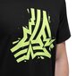 Sportiniai marškinėliai vyrams, Adidas Tango Graphic Logo Tee M FJ4584 juoda kaina ir informacija | Sportinė apranga vyrams | pigu.lt