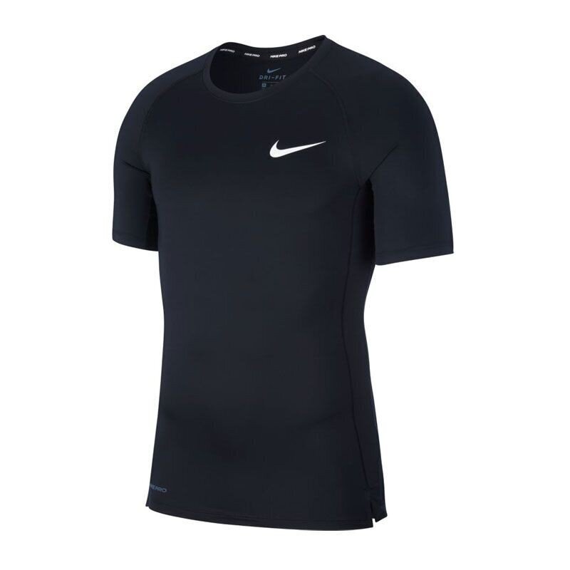 Sportiniai marškinėliai vyrams Nike Pro Short-Sleeve M BV5631-010, 51967, juodi цена и информация | Vyriški marškinėliai | pigu.lt