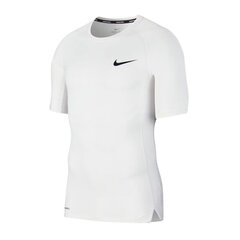 Nike vyriški sportiniai marškinėliai Pro Short-Sleeve M BV5631-100, 52025, balti kaina ir informacija | Sportinė apranga vyrams | pigu.lt