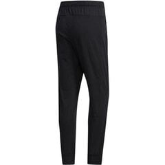 Sportinės kelnės vyrams Adidas Mens Essential Single Jogger M FM4346, juodos kaina ir informacija | Sportinė apranga vyrams | pigu.lt