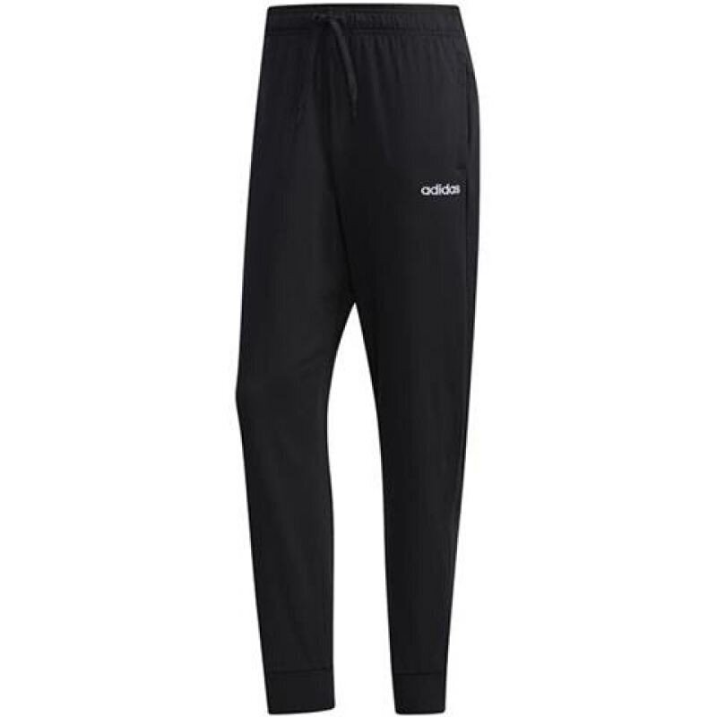 Sportinės kelnės vyrams Adidas Mens Essential Single Jogger M FM4346, juodos цена и информация | Sportinė apranga vyrams | pigu.lt