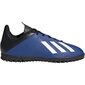 Futbolo bateliai Adidas X 19.4 TF JR FV4662, mėlyni kaina ir informacija | Futbolo bateliai | pigu.lt