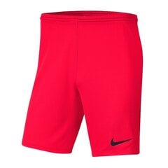 Sportiniai šortai berniukams Nike Park III Knit Jr BV6865-635, 52325, raudoni kaina ir informacija | Šortai berniukams | pigu.lt