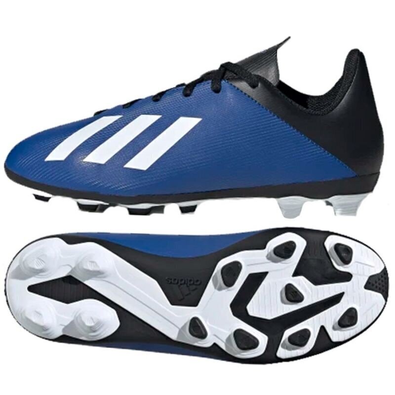 Futbolo bateliai Adidas X 19.4 FxG JR EF1615, mėlyni kaina ir informacija | Futbolo bateliai | pigu.lt