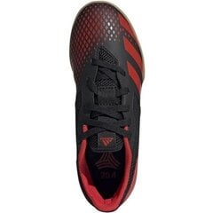 Бутсы футбольные Adidas Predator 20.4 IN Sala JR EF1979, чёрные цена и информация | Футбольные бутсы | pigu.lt