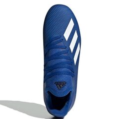 Футбольная обувь Adidas X 19.3 FG J EG7152, синяя цена и информация | Футбольные бутсы | pigu.lt