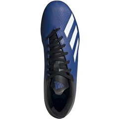 Futbolo bateliai Adidas X 19.4 TF M FV4627, mėlyni kaina ir informacija | Futbolo bateliai | pigu.lt