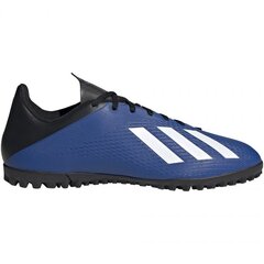 Futbolo bateliai Adidas X 19.4 TF M FV4627, mėlyni kaina ir informacija | Futbolo bateliai | pigu.lt
