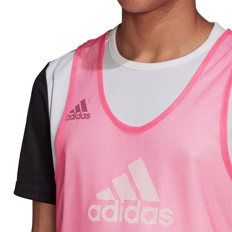 Marškinėliai vyrams Adidas Bib 14 M FI4187, rožiniai kaina ir informacija | Sportinė apranga vyrams | pigu.lt