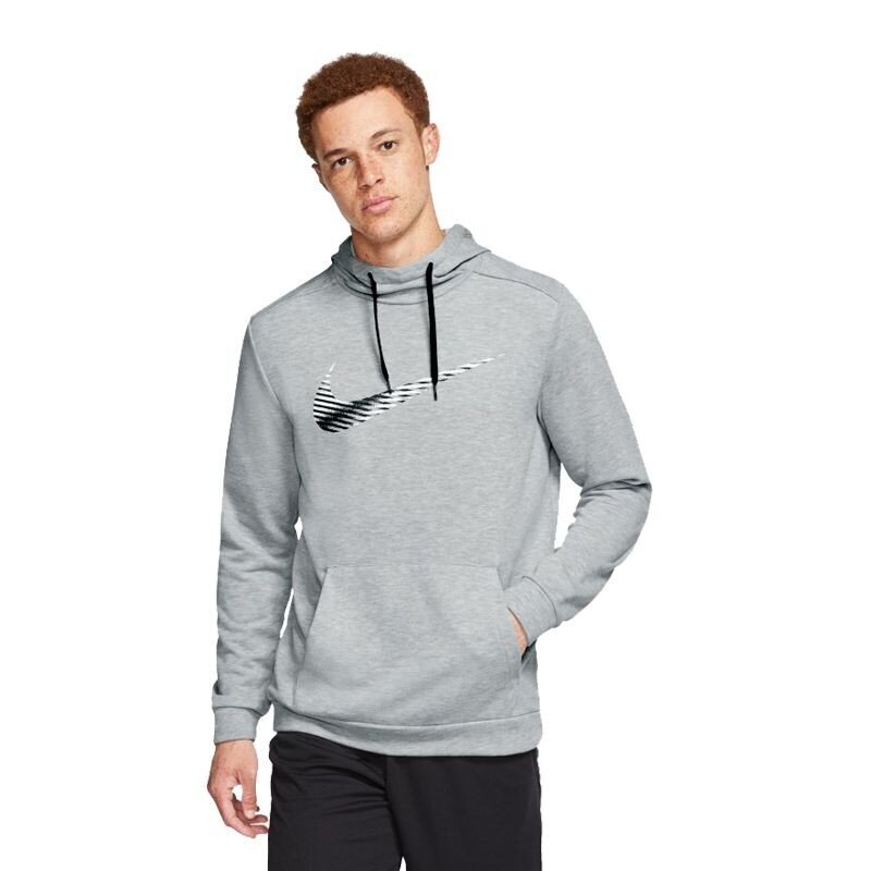 Džemperis vyrams Nike Swoosh, pilkas CJ4268-063 kaina ir informacija | Džemperiai vyrams | pigu.lt