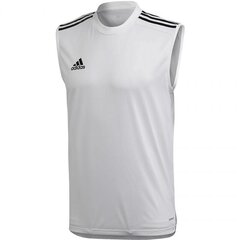 Мужская футболка Adidas Condivo 20 sleeveless training M EA2509 52890, белая цена и информация | Мужская спортивная одежда | pigu.lt