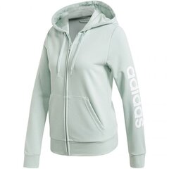 Джемпер женский Adidas Essentials Linear, зеленый цена и информация | Женские толстовки | pigu.lt