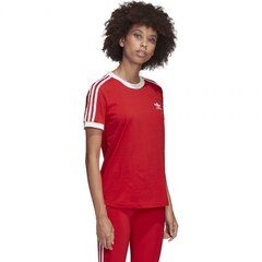 Sportiniai marškinėliai moterims Adidas 3 Stripes Tee W FM3318 (53095) kaina ir informacija | Sportinė apranga moterims | pigu.lt