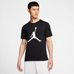 Sportiniai marškinėliai vyrams Nike Jordan Jumpman Crew M CJ0921-011 53369, juodi цена и информация | Мужская спортивная одежда | pigu.lt