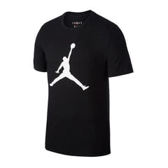 Sportiniai marškinėliai vyrams Nike Jordan Jumpman Crew M CJ0921-011 53369, juodi kaina ir informacija | Sportinė apranga vyrams | pigu.lt