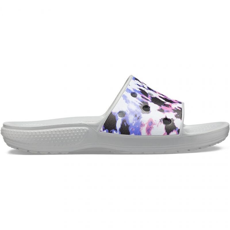 Paplūdimio šlepetės moterims Crocs Classic Crocs Tie Dye Mania Slide W 206481 97K, 53570 kaina ir informacija | Vandens batai | pigu.lt