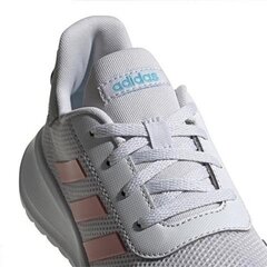 Тренировочные кроссовки для детей Adidas Tensaur Run Jr EG4132 серые / розовые цена и информация | Детская спортивная обувь | pigu.lt