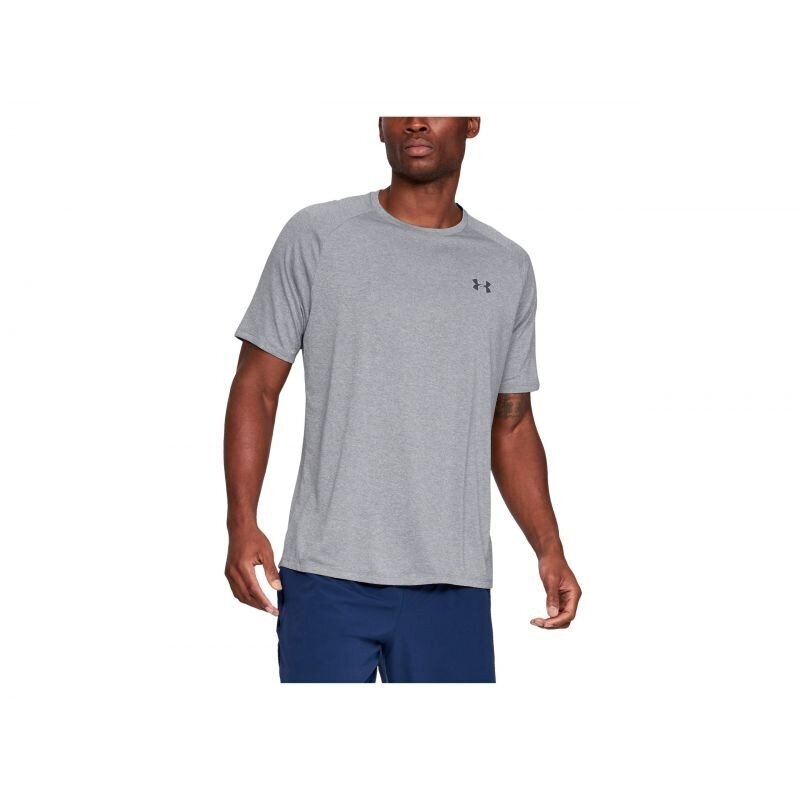 Sportiniai marškinėliai Under Armour Tech 2.0 SS Novelty Tee M 1326413 036, 54114 kaina ir informacija | Sportinė apranga vyrams | pigu.lt