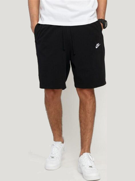 Nike vyriški sportiniai šortai Sportswear Club Fleece M BV2772-010, juodi kaina ir informacija | Sportinė apranga vyrams | pigu.lt